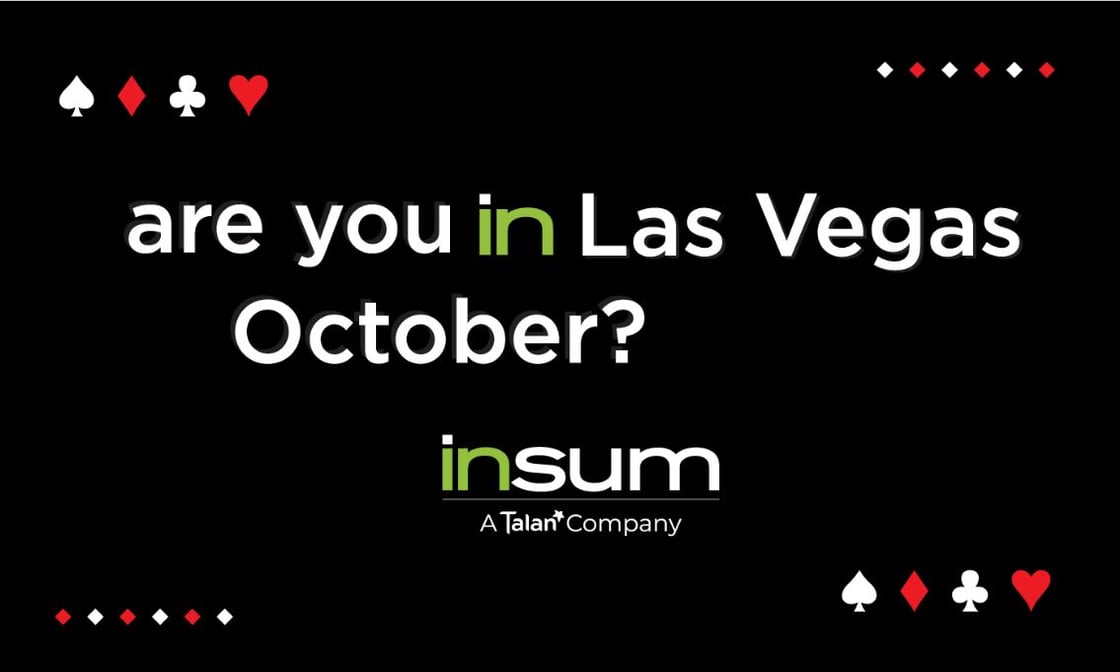Are you in Vegas in October